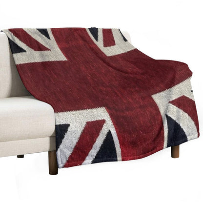 Uk Flag Wrinkle-free Throw Blanket