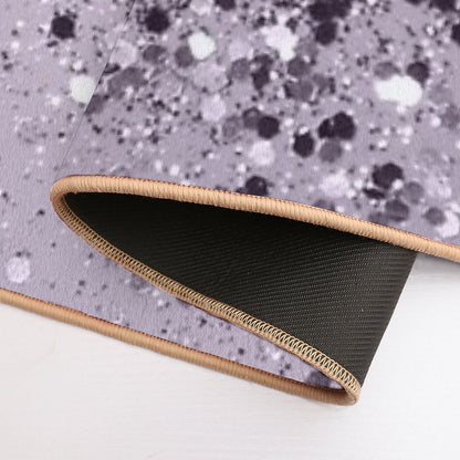 Lavender Lady Glam #2 (Photo of Glitter Only - Not Reflective)  Repositionable Bath Mat