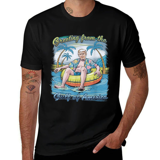 Greeting From The Gulf Of Usa America Comfortable T-Shirt