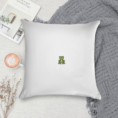 Happy Frog Soft Luxury Feel Throw Pillow