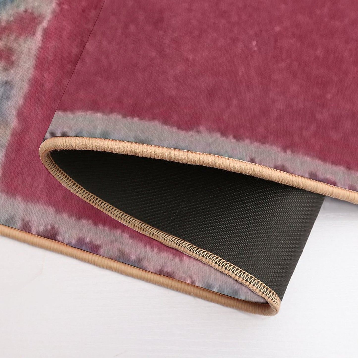 Vintage Moroccan Turkish Rug-Kelim Ethnic Woven Aztec Oriental  Carpet  Eco-Friendly Bath Mat