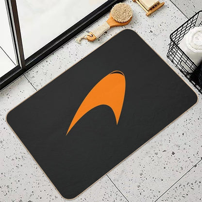 Mclaren Mclaren Orange Logo  Absorbent Bath Mat