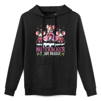 Nutcracker Team Mouse Christmas Dance Ballet Merry Christmas Casual Wear Hoodie