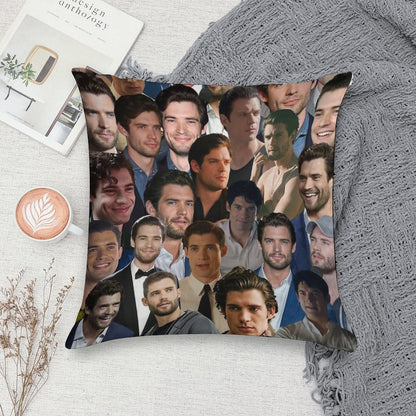 DavidCorenswet Photo Collage Soft Decorative Cover Throw Pillow