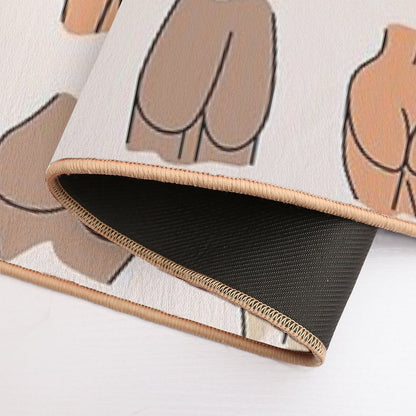 All Bums  Eco-Friendly Bath Mat