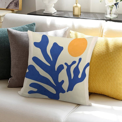 Sunshine Matisse Soft Shrink-Resistant Throw Pillow