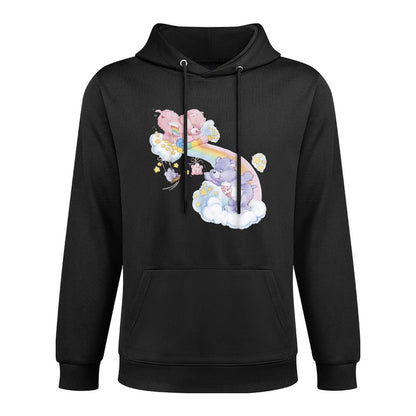 Care Bears Cheer  Share Rainbow Waterfall Casual Wear Hoodie