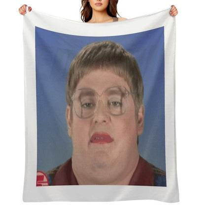 Tim And Eric News Shrink-resistant Throw Blanket