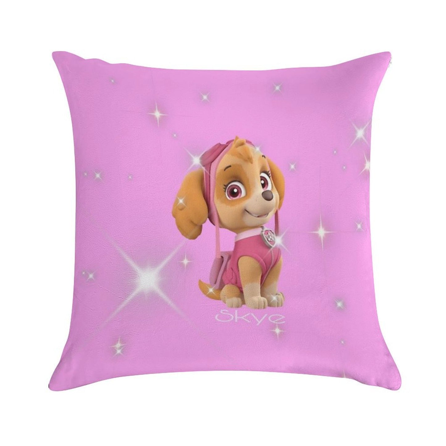 Paw Patrol Skye Pink Design Soft High-Density Material Throw Pillow