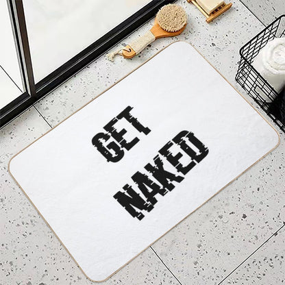 Get Naked  Easy To Clean Bath Mat