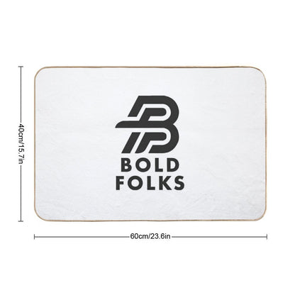 Bold Folks Signature  Repositionable Bath Mat