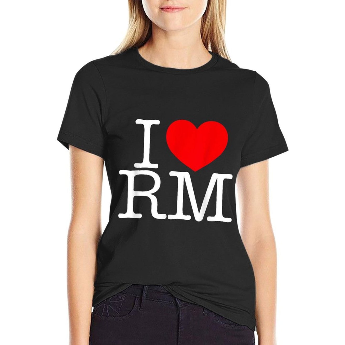 I Love (Heart) RM  Odor-resistant T-Shirt