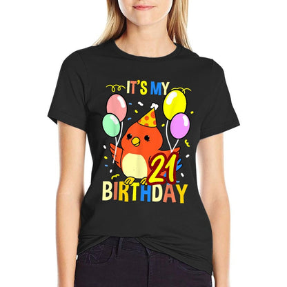 Its My 21st Birthday Parrot Bird  Classic T-Shirt