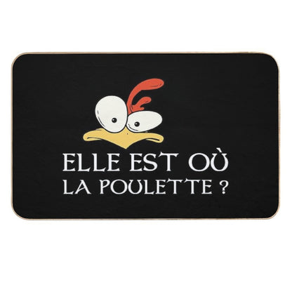 Kaamelott - Where's The Chick  Dirt-Trapping Bath Mat