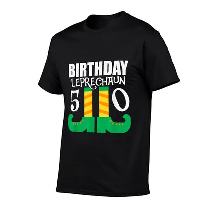 St. Patrick's Day Leprechaun 50th Birthday  Wrinkle-resistant T-Shirt