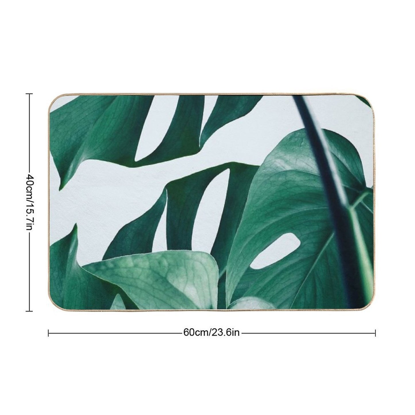 Monstera #redbubble #artprints  Long-Lasting Bath Mat