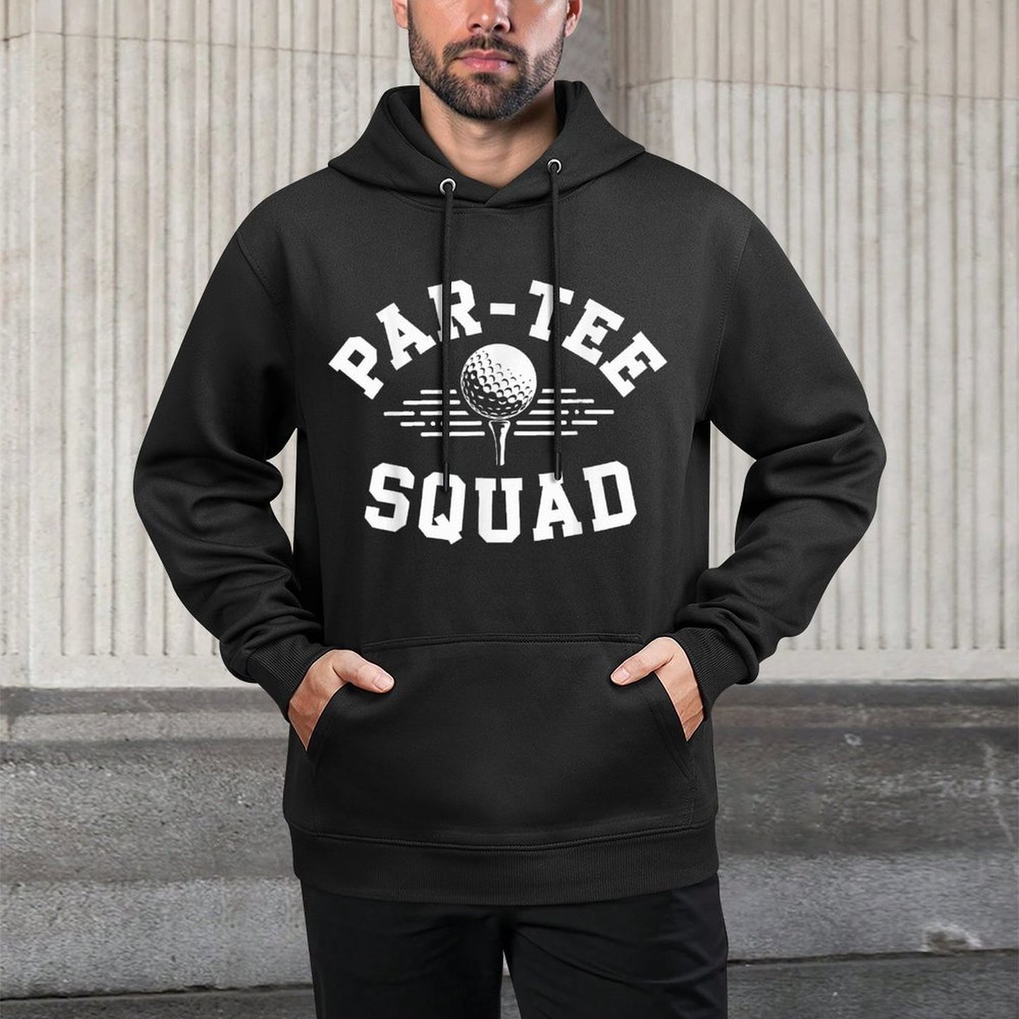 Par-Tee Squad Funny Golf Lovers Team Shape Retention Hoodie