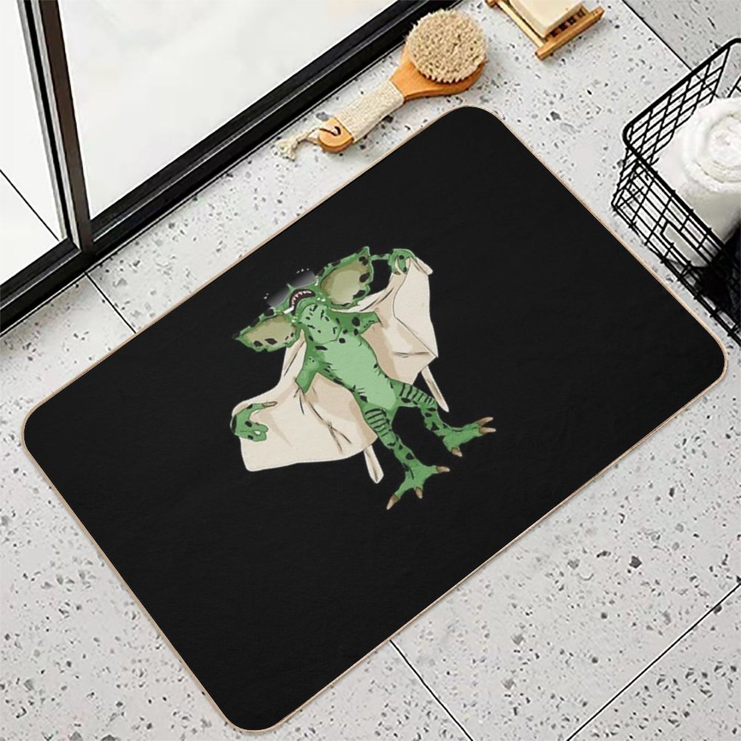 Gremlin Flasher Durable Bath Mat