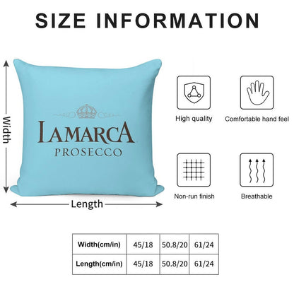 La Marca Prosecco Soft Warmth Comfort Throw Pillow