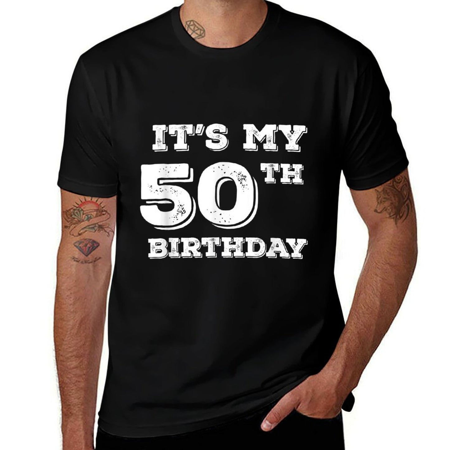 It Is My 50th Birthday  Odor-resistant T-Shirt