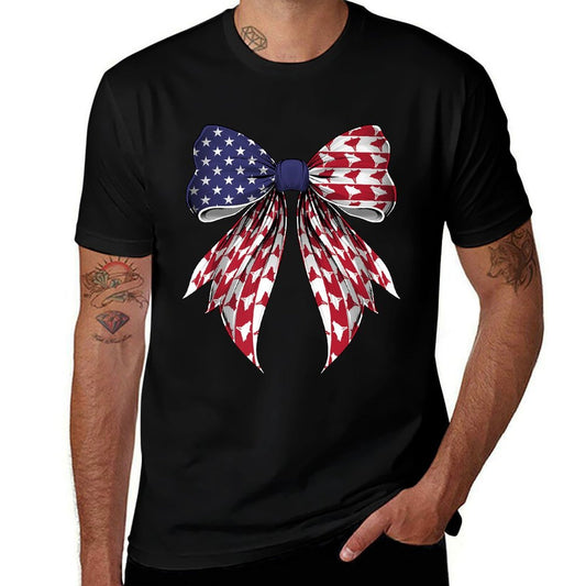 Wingsuit Flying Wingsuit Flyer 4th of July USA American Premium  Tagless Design T-Shirt