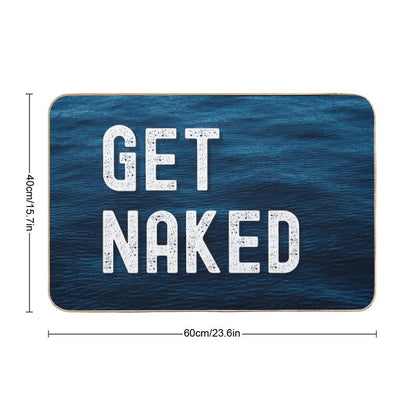Get Naked  Repositionable Bath Mat