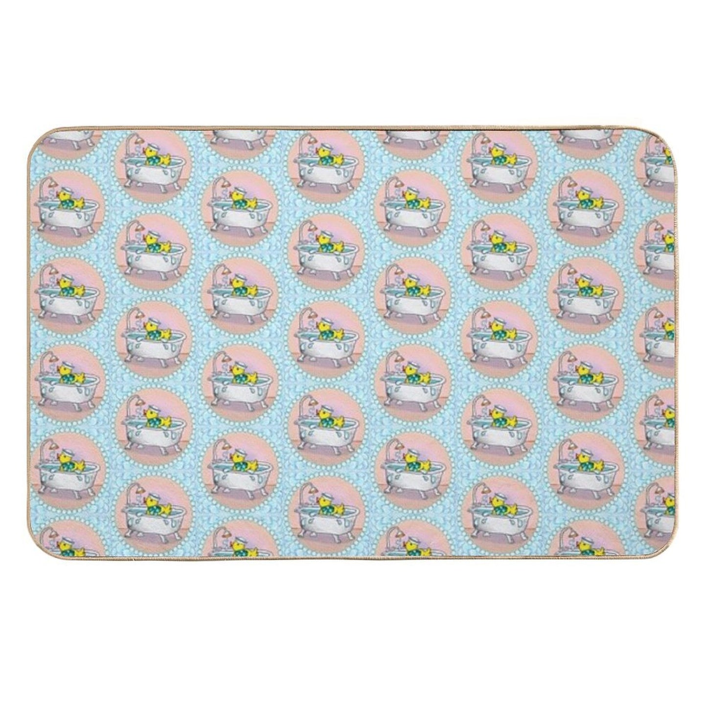Rubber Duck Bath  Anti-Trip Bath Mat