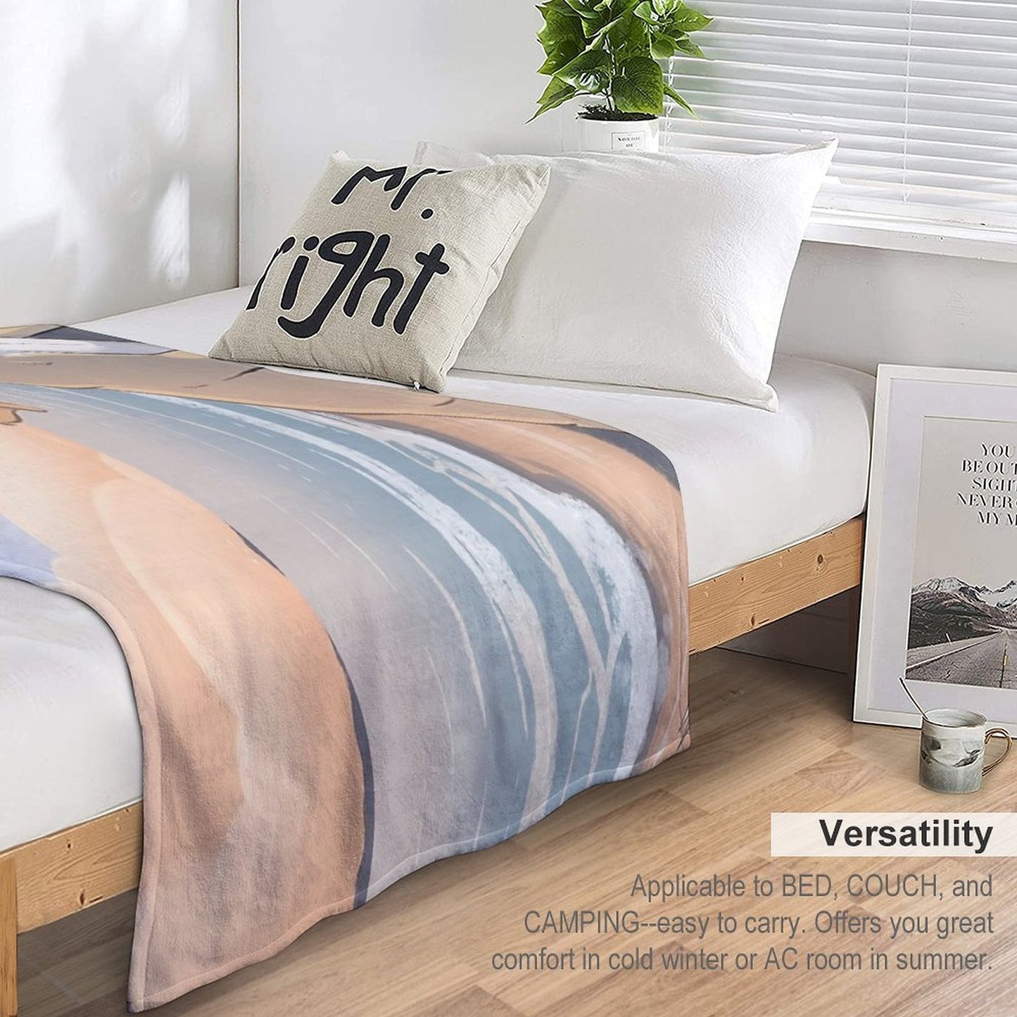 Funky Quick-dry Throw Blanket