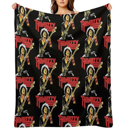 Thins Liz.zy Bass Durable Throw Blanket