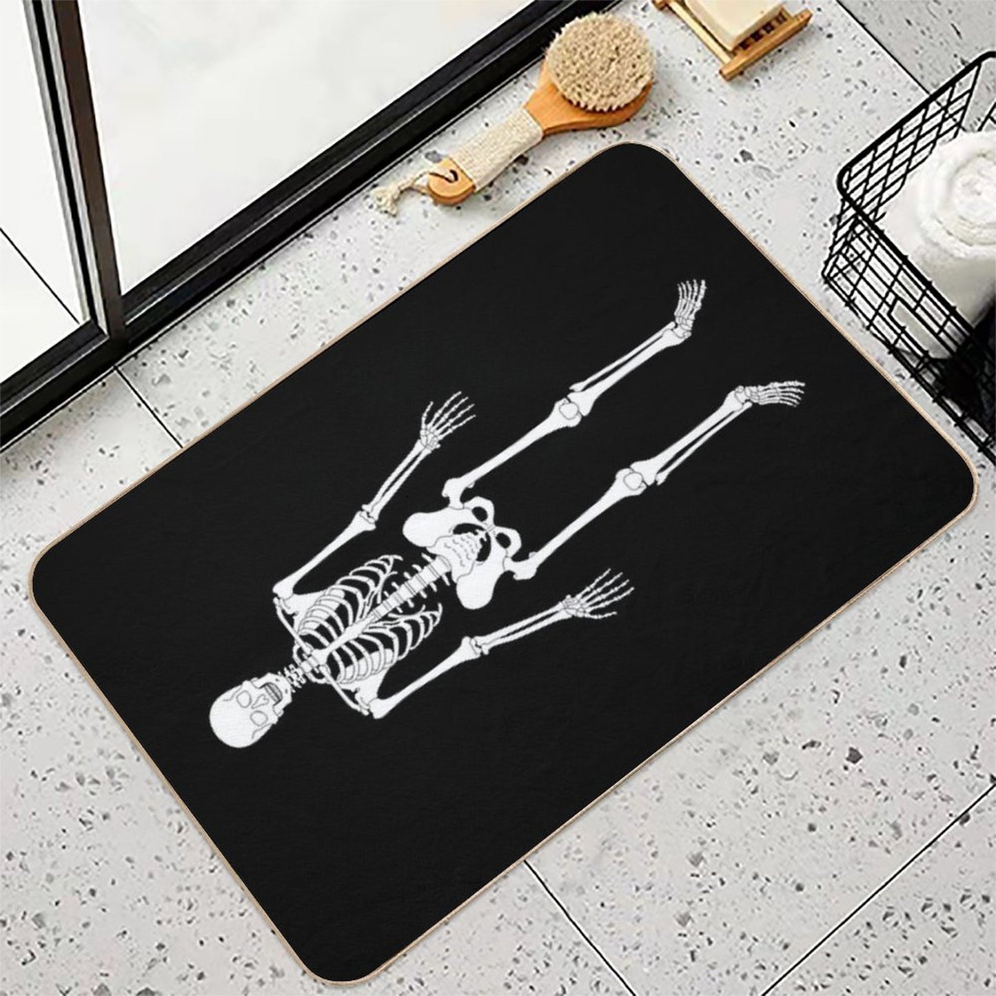 Skeleton  Eco-Friendly Bath Mat