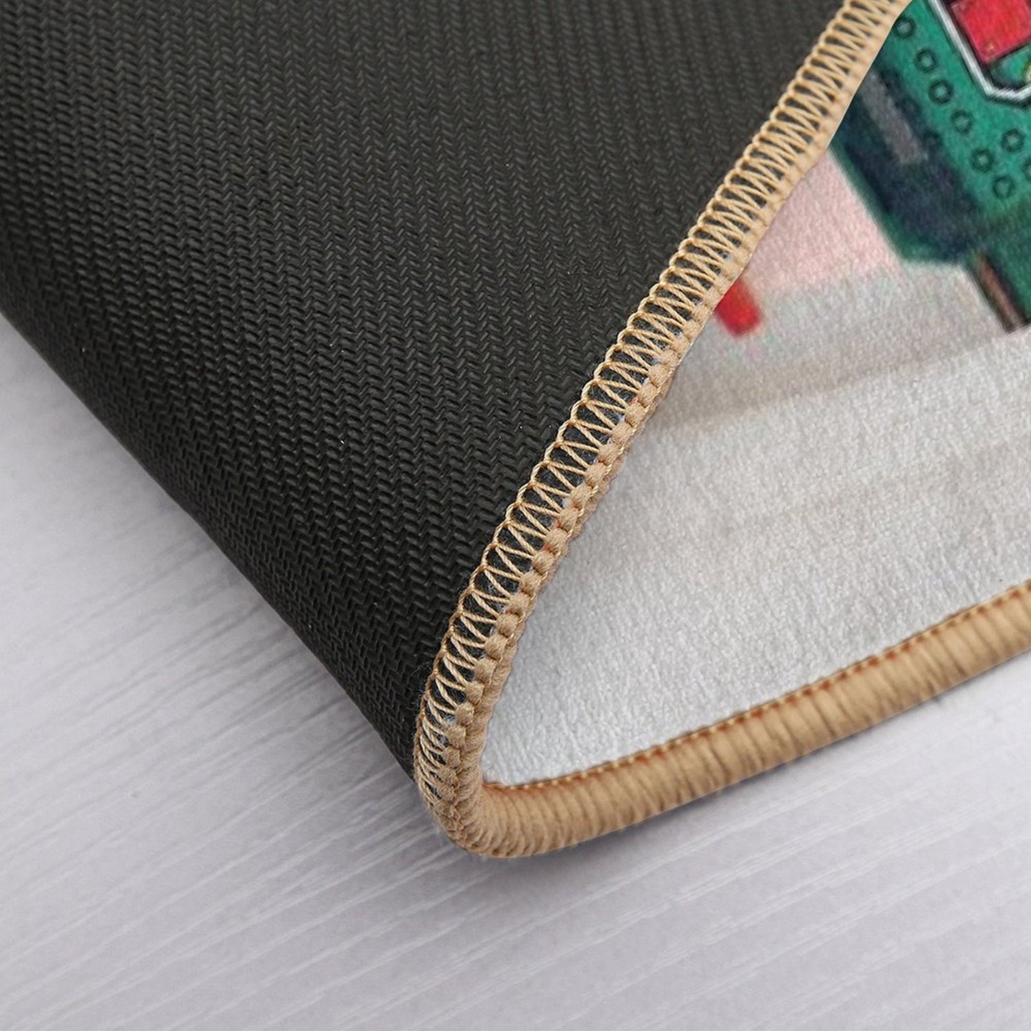 Playing Robot in Bathtub#pink  Odorless Bath Mat