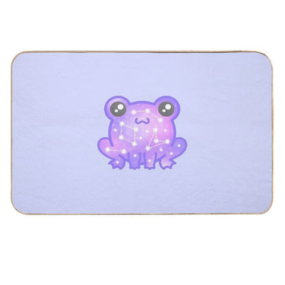 Galaxy Frog  Anti-Trip Bath Mat