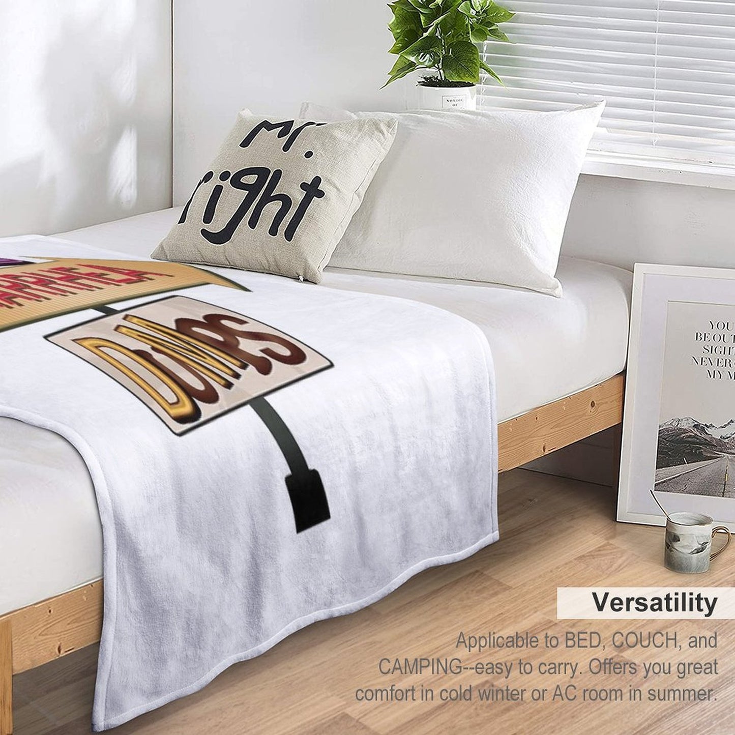 Triple D – Dookies, Diarrhea, And Dumps All-season Throw Blanket