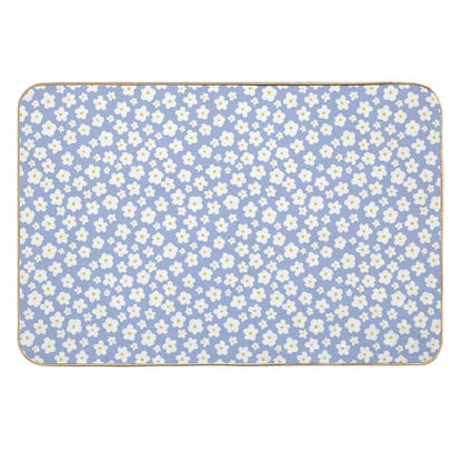 Cute Spring Summer Flowers  Rapid-Drying Bath Mat