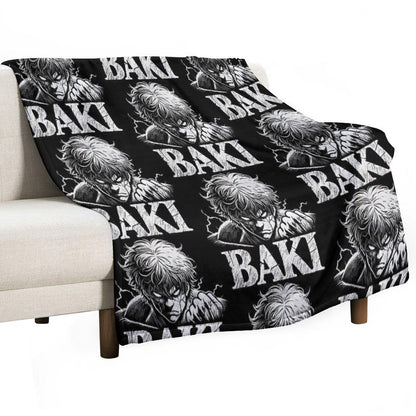 Baki Hanma Versatility Throw Blanket
