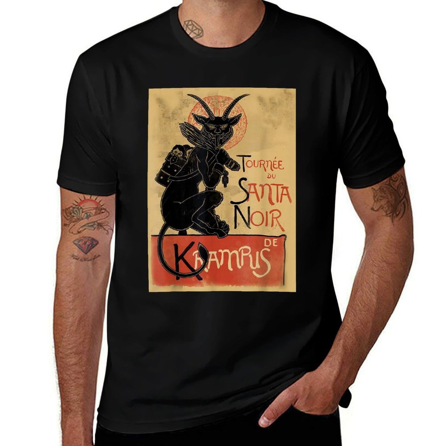 Team Krampus  Krampus Christmas Crew  Merry Krampus  Versatile T-Shirt