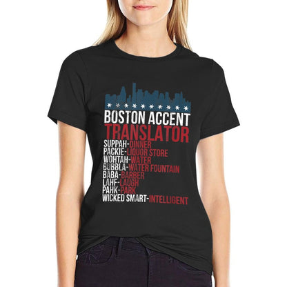 Boston Accent Translator For Wicked Smaht Bostonians  Durable T-Shirt