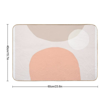 ABSTRACT SHAPES V7  Dirt-Trapping Bath Mat