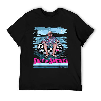 Gulf of USA America 2025s Men Women Summer-ready Fabric T-Shirt