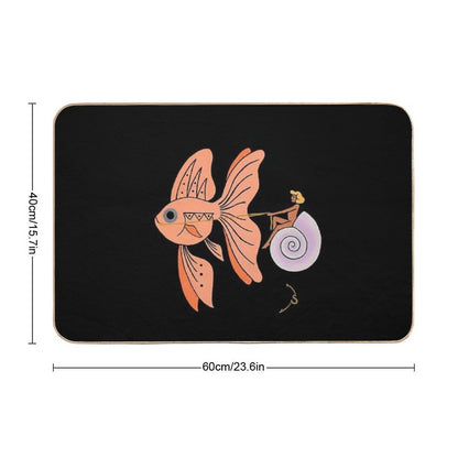 Neon  Slip-Resistant Bath Mat