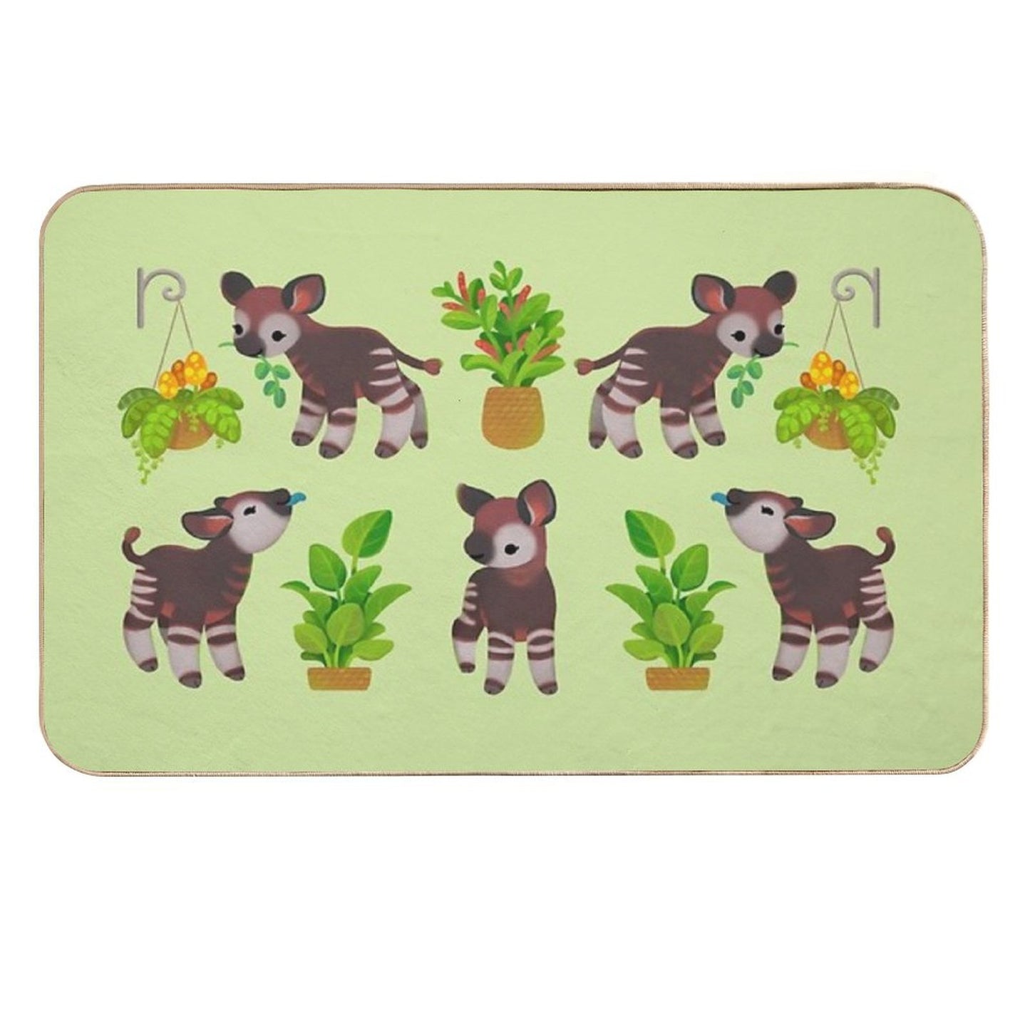 Okapi  Odorless Bath Mat