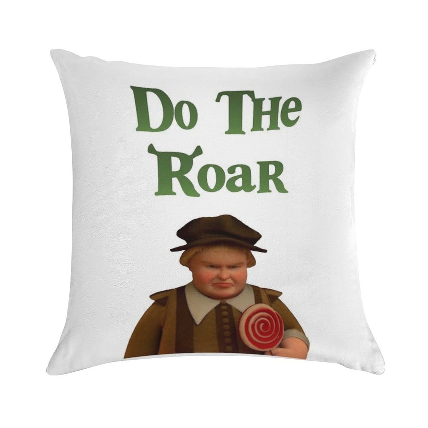 Do The Roar Soft Warmth Comfort Throw Pillow