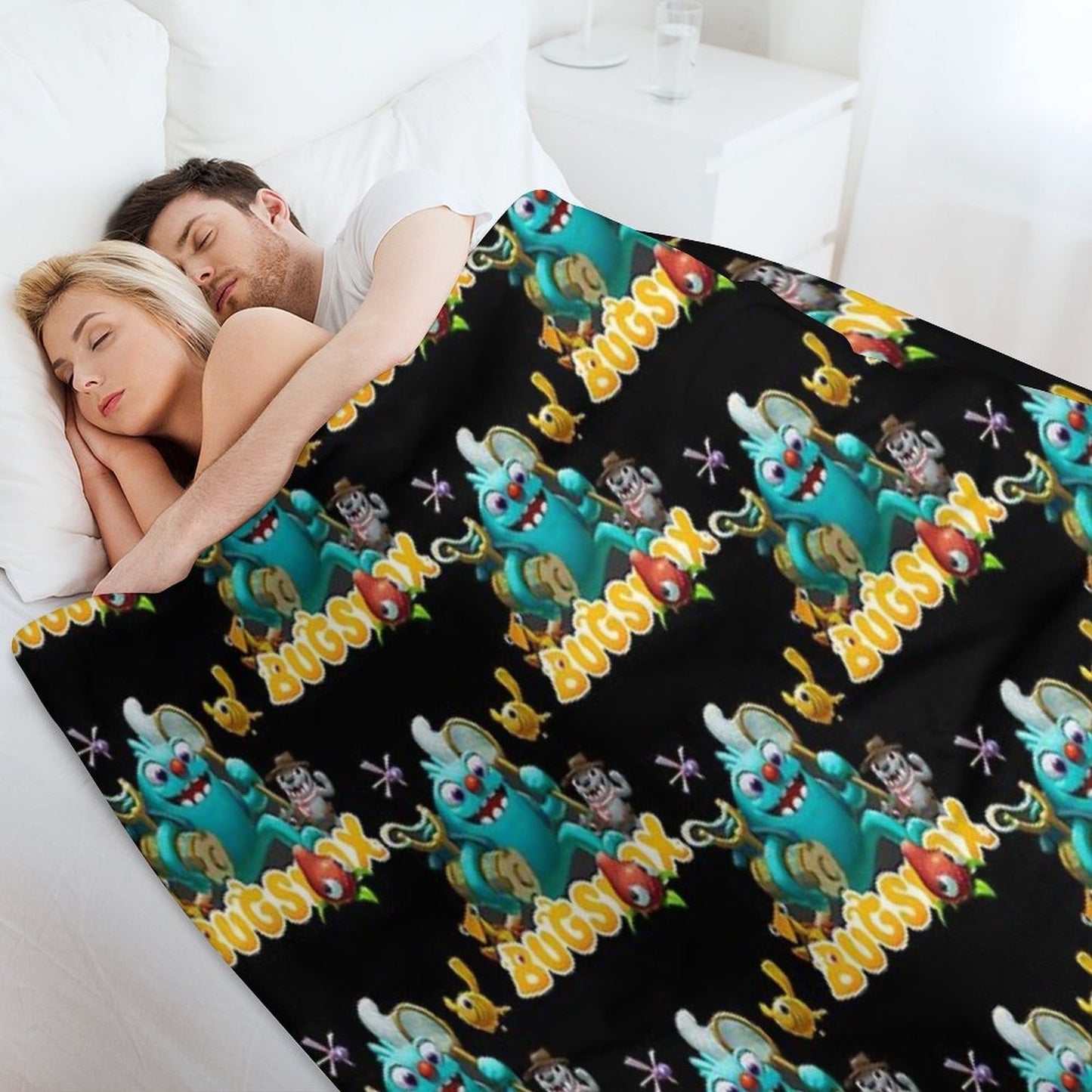 Bugsnax Plush Throw Blanket