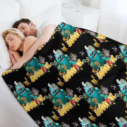 Bugsnax Plush Throw Blanket