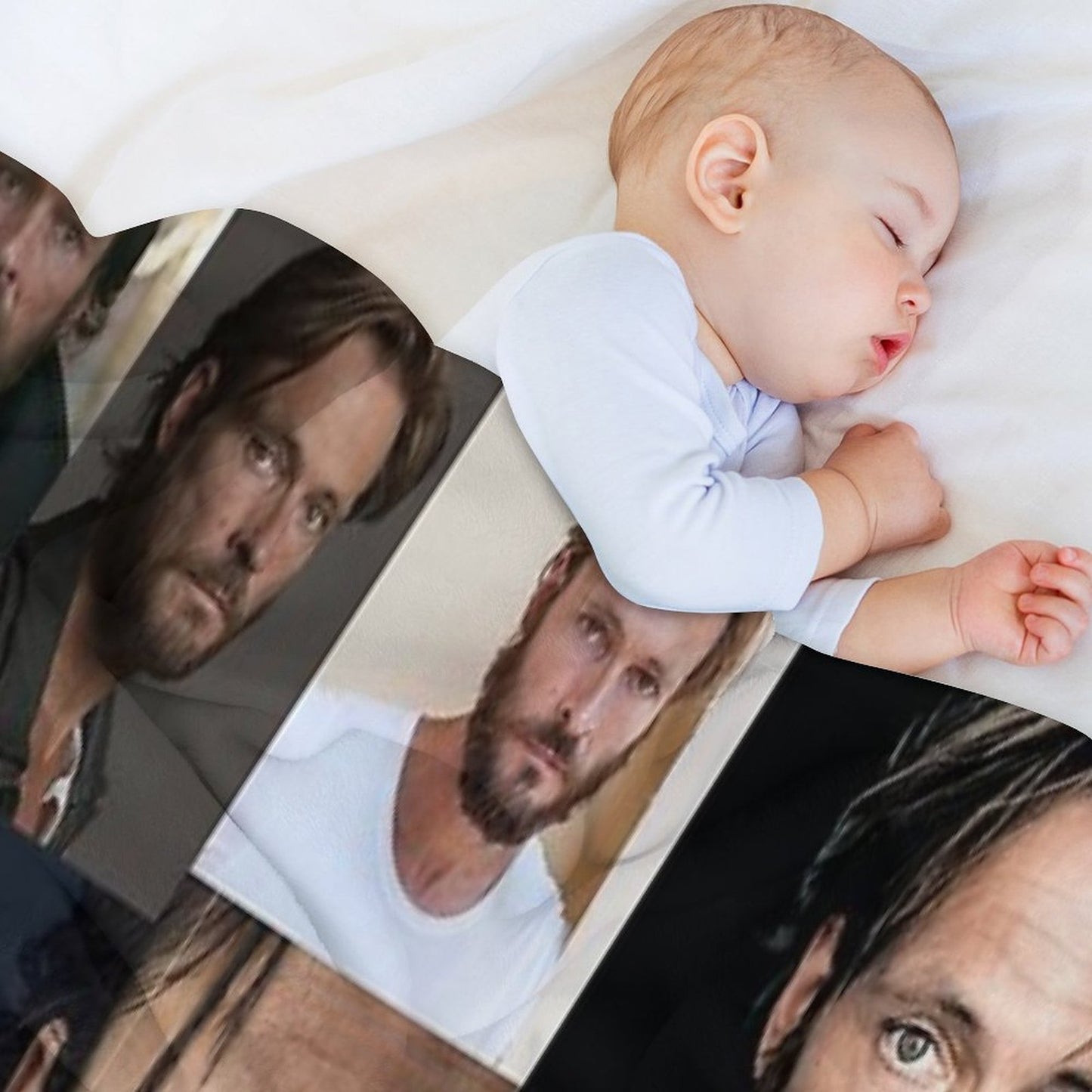 Andreas Pietschmann Collage Design Multi-functional Throw Blanket