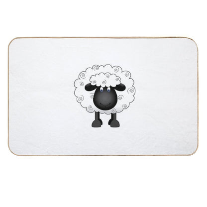 Shelby The Sheep  Non-Slip Bath Mat