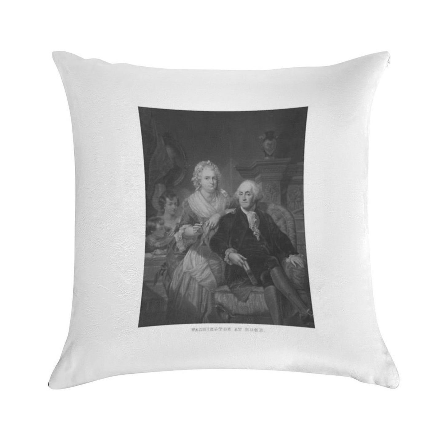 Washington At Home Soft Fade-Resistant Throw Pillow