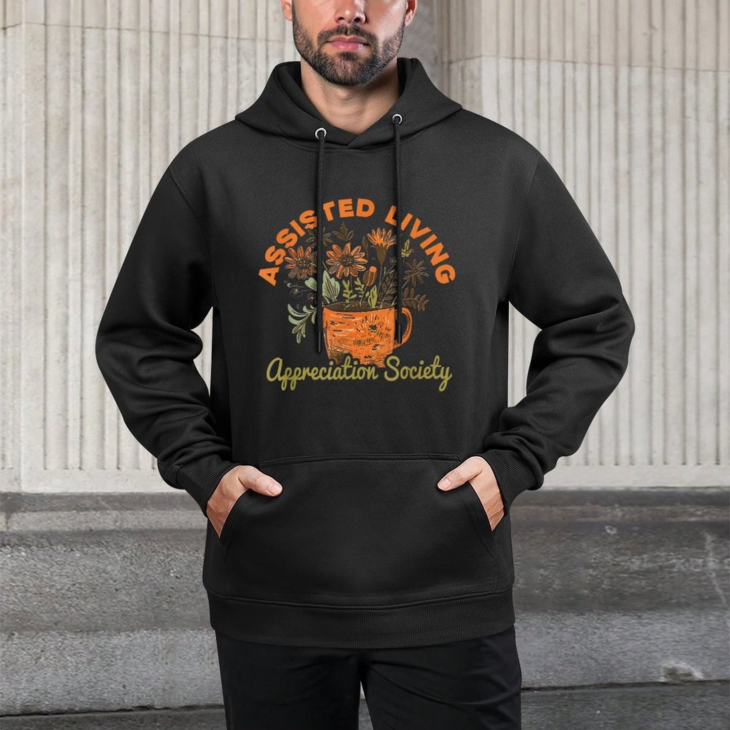 Assisted Living Durable Construction Hoodie