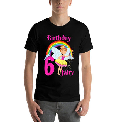 Kids Fairy Birthday Party 6 Years Old Fairy Birthday Party Theme  Classic T-Shirt