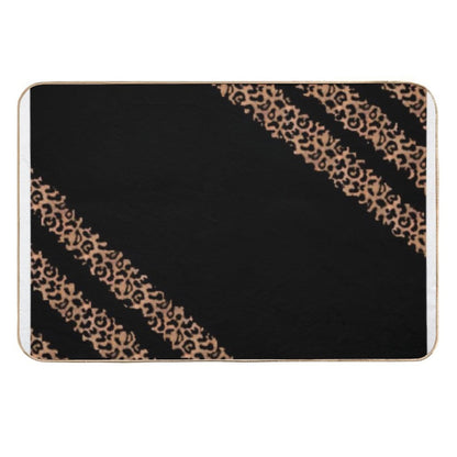 Leopard Pattern  High-Traffic Bath Mat